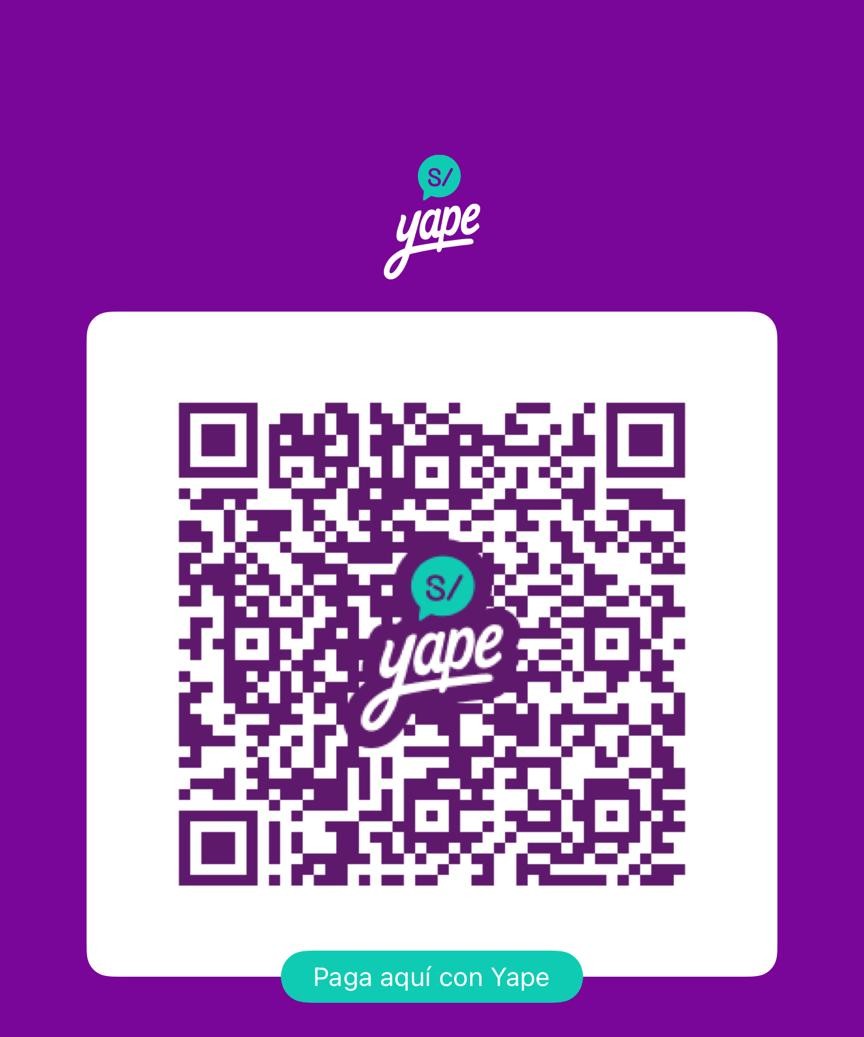 QR Oficial Yape - CheckPerú